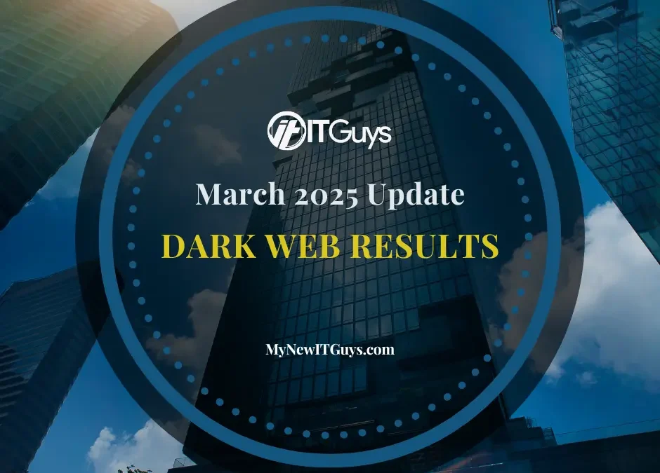 March 2025 Update: Dark Web Results