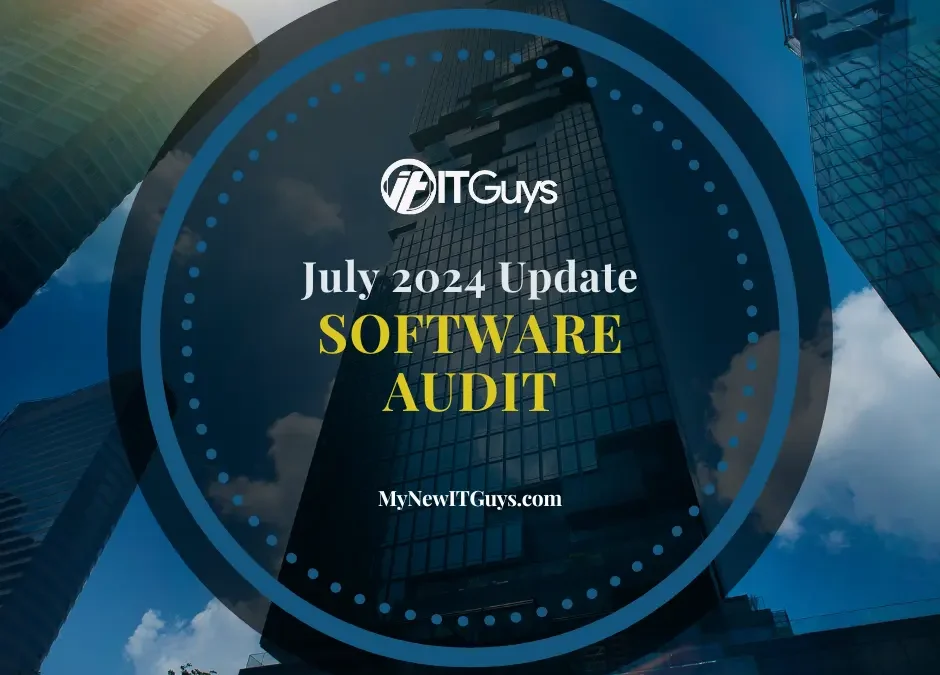 July 2024 Update: Software Audit