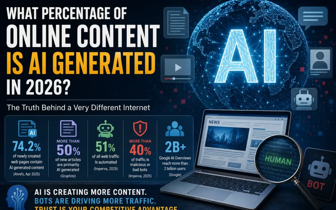 What Percentage of Online Content Is AI Generated in 2026?