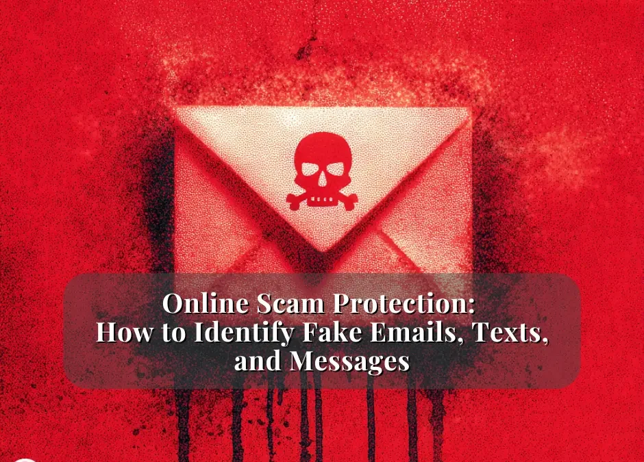 Online Scam Protection 2026: How to Identify Fake Emails, Texts, and Messages